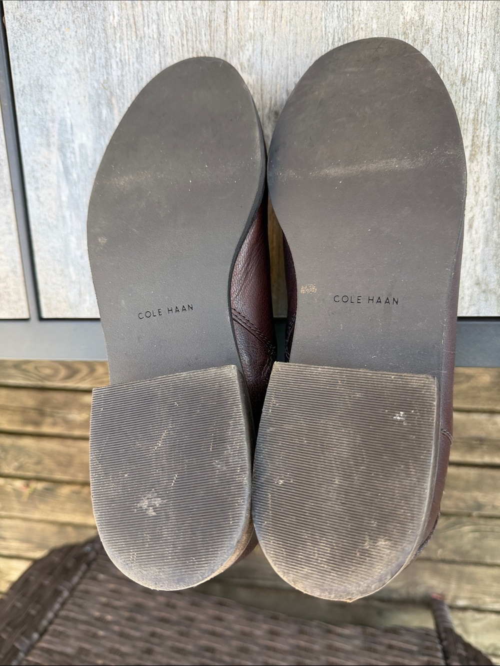 Cole Haan leather booties . Women’s size 8.5 - Picture 4 of 5